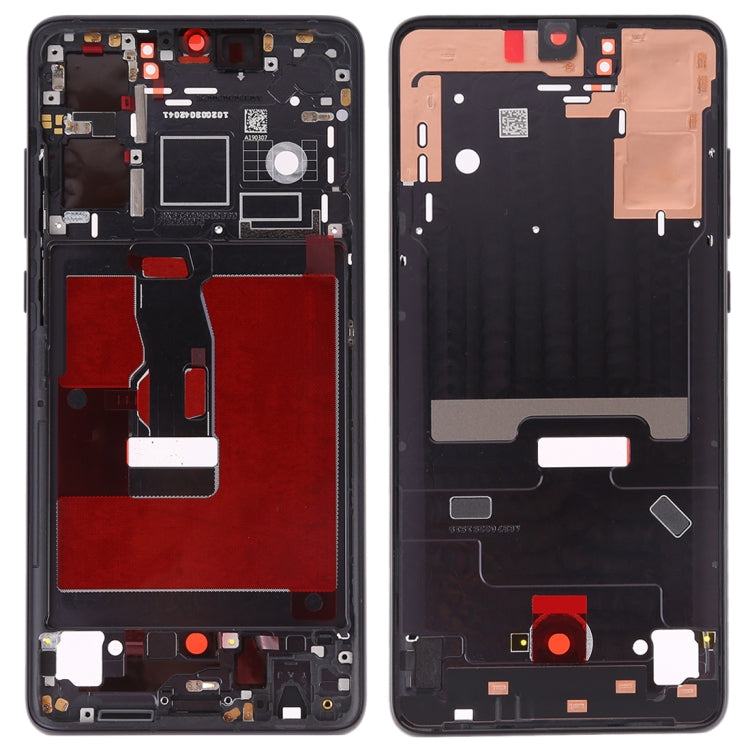 Piastra con cornice LCD per alloggiamento anteriore con tasti laterali per Huawei P30, For Huawei P30, Huawei P30 Piastra con cornice LCD per alloggiamento anteriore con tasti laterali per Huawei P30, For Huawei P30, Huawei P30